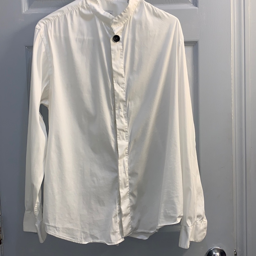 ARMANI COLLECTION WHITE BLOUSE